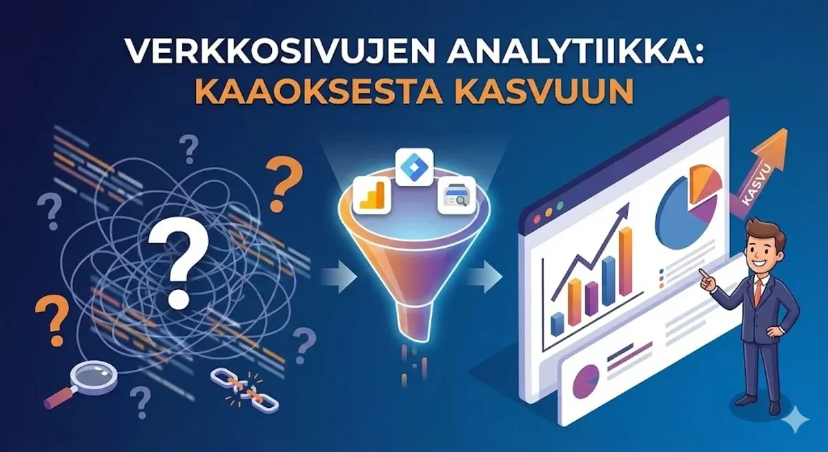 Verkkosivujen analytiikka – mitä se tarkoittaa ja mitä työkaluja oikeasti tarvitaan?