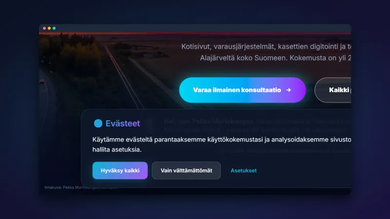 Mitä Consent Mode v2 evästebanneri oikein tarkoittaa?