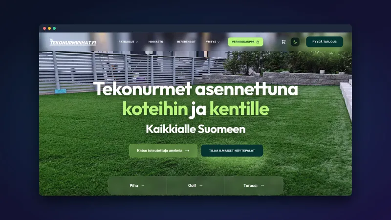 Kevyet verkkosivut vai WordPress-sivut? Lue vertailu pienyrittäjälle