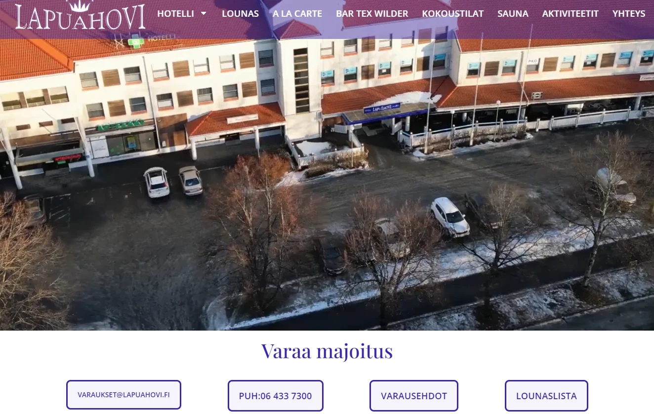 Verkkosivut yritykselle - Lapuahovi
